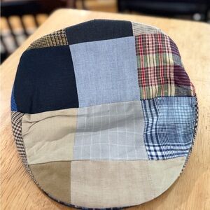 Patchwork Flat Cap by Hanna Hats of Donegal size XXL